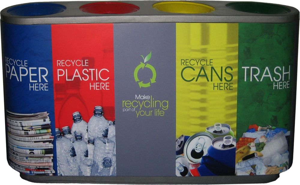 *RS2640 Recycling Bin