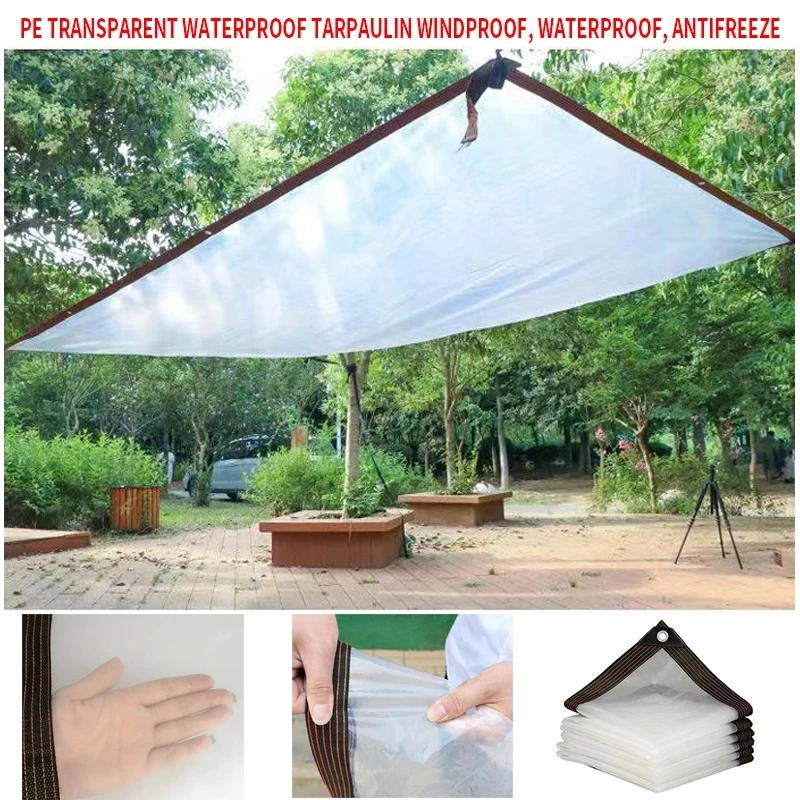 QP PLASTIC PE TRANSPARENT RAINPROOF SHADE CLOTH