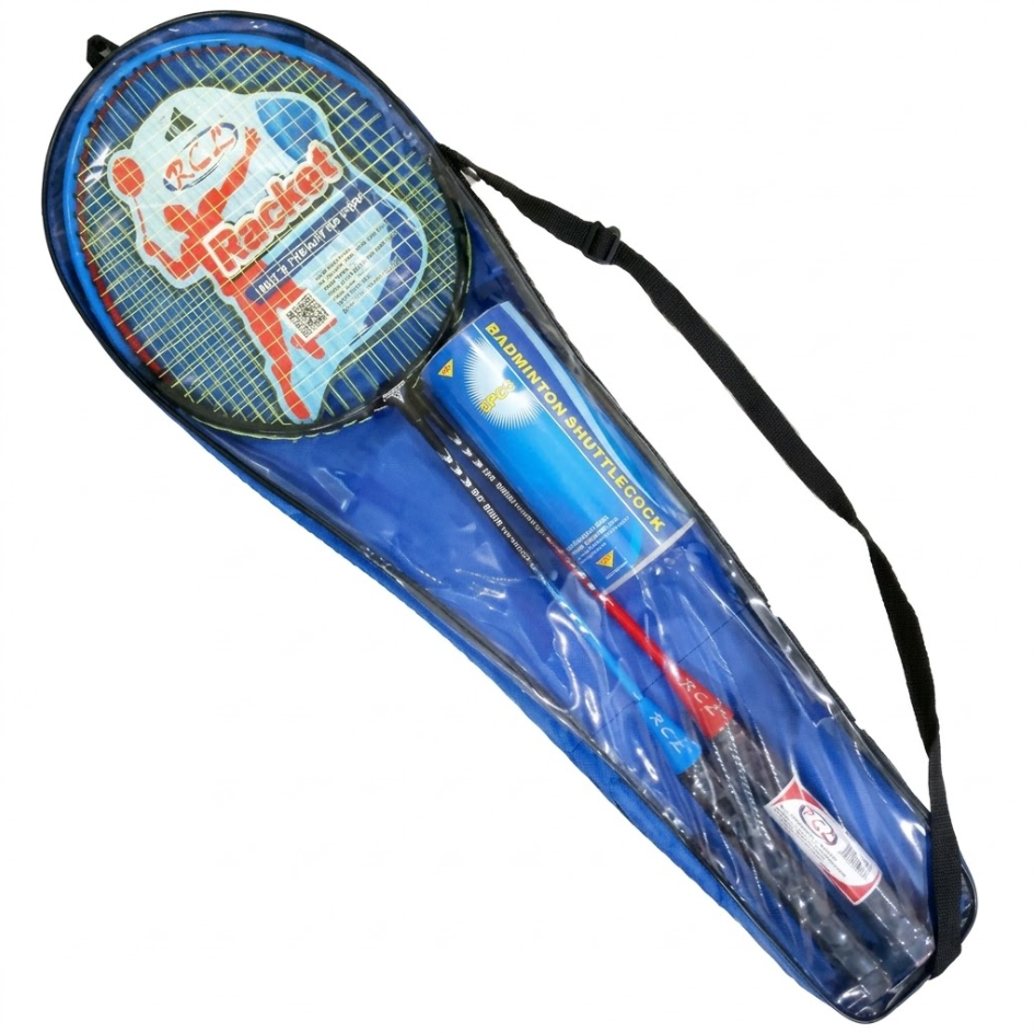 Badminton Racket (2in1) with 3pcs Shuttlecock 6699 Badminton Set BR-6699-KK