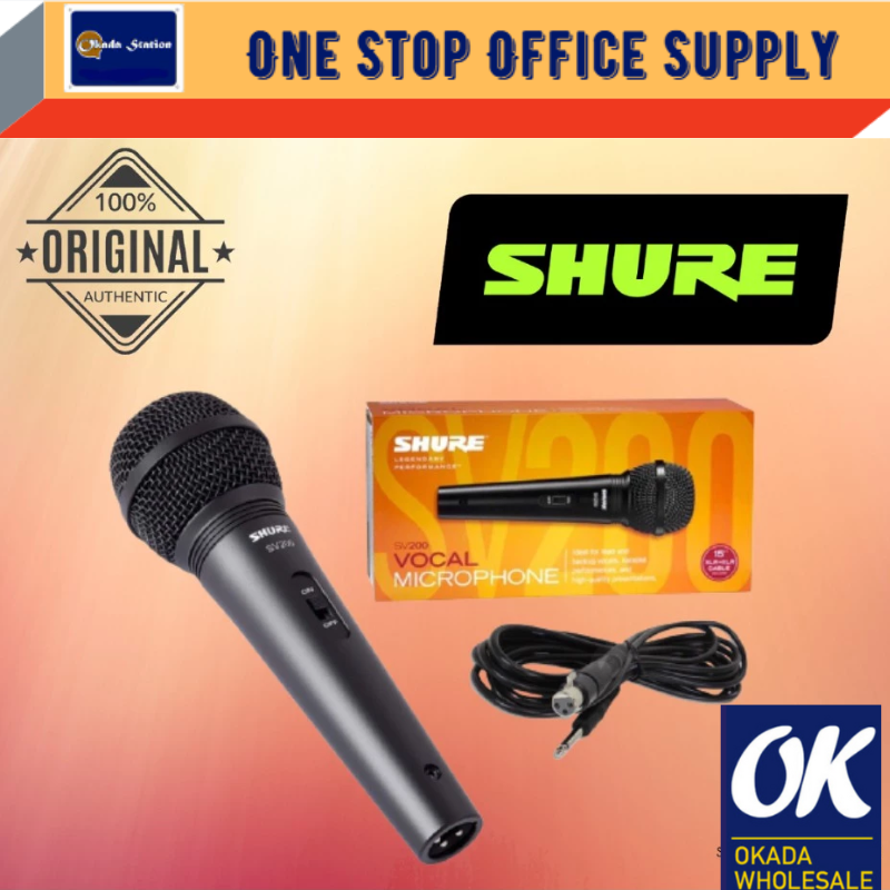 Shure SV200 Wired Microphone
