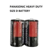 Panasonic Heavy Duty Battery Size D/1 pck (2 pcs)
