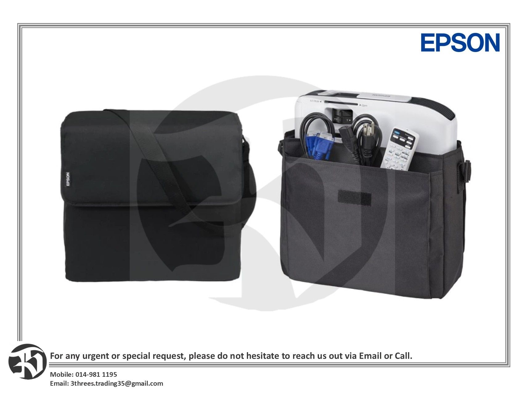 Epson Soft Carrying Projector Case/Bag ELPKS69