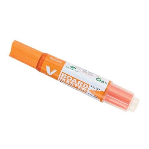 Pilot V board Master Whiteboard Marker Medium Bullet Point Orange