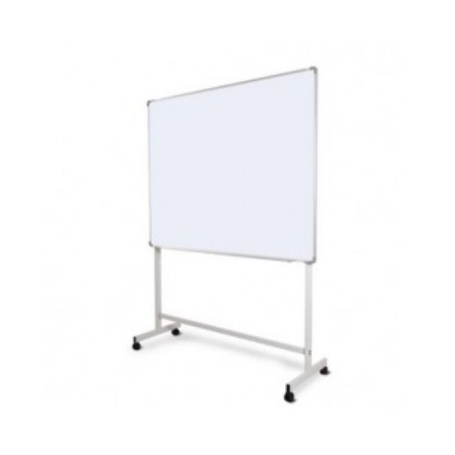 120cm x 180cm Magnetic whiteboard with castor wheel stand (Custom Wording Sticker)