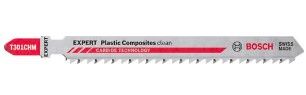 BOSCH EXPERT PLASTIC COMPOSITES CLEAN T301CHM JIGSAW BLADE, 3 PCS (2608900566)