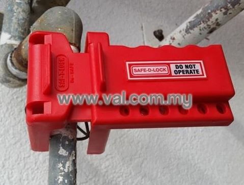 NA SAFE-D-LOCK : Ball Valve Lockout (V-VB 02)