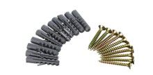 MR.DIY (MR.DIY) Screw And Wall Plug Fixing Pack G617 (10 Pcs)