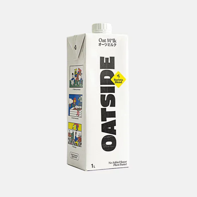 Oatside Plain Oat Milk Barista Blend 1L x 6