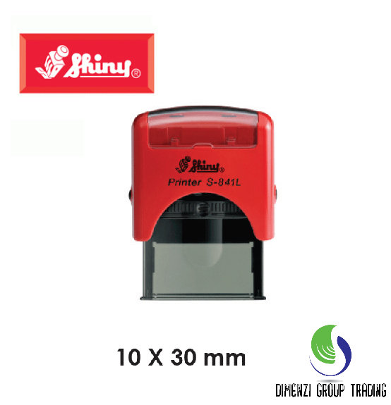 SELF INK RUBBER STAMP SHINY S-841L (10 X 30MM)