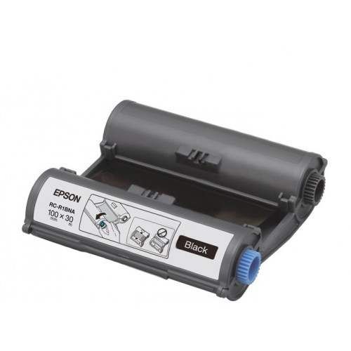 Epson RC-R1BNA LabelWorks Tape - 100mm Black Ribbon