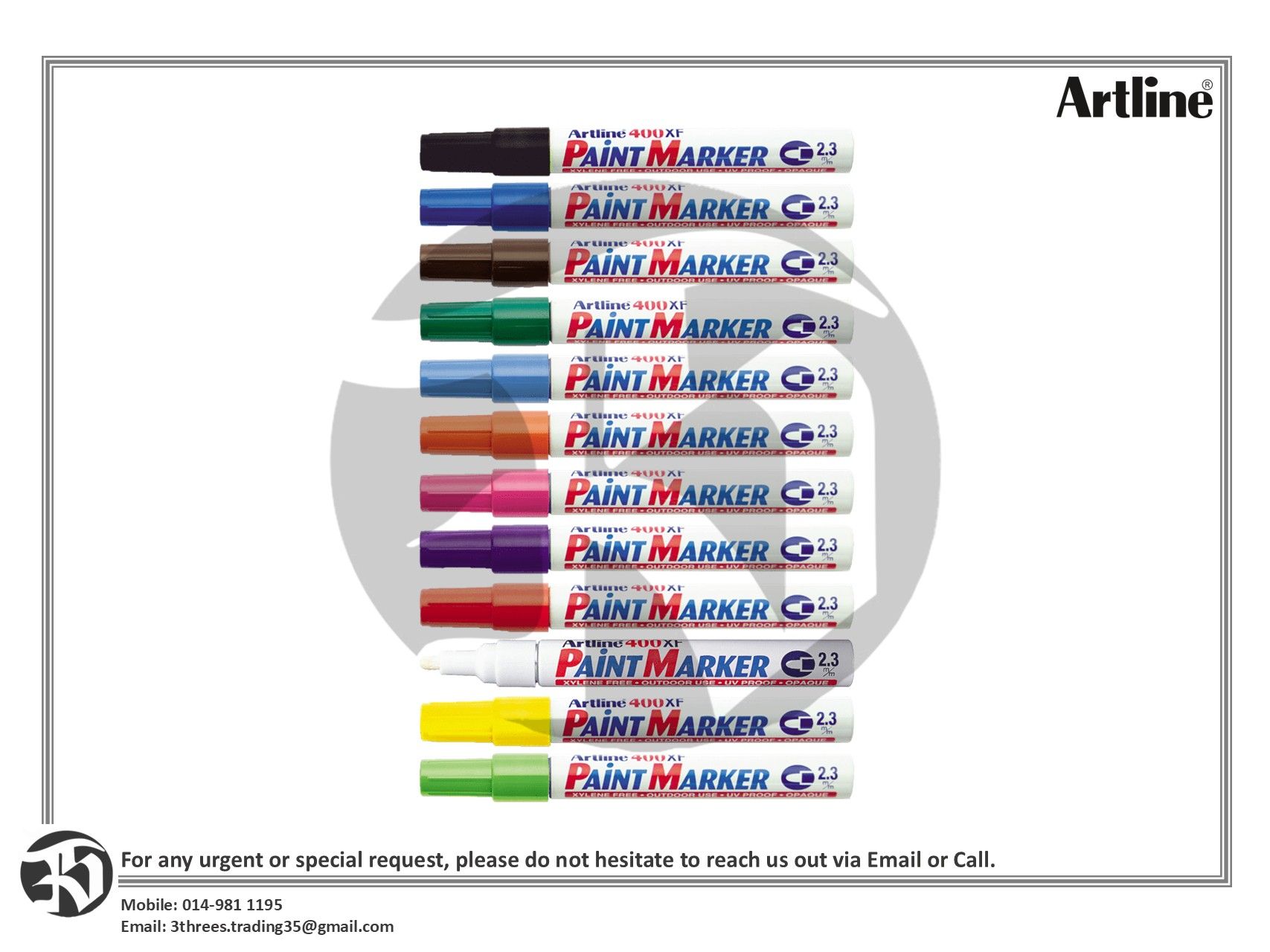 Artline 400XF Paint Marker