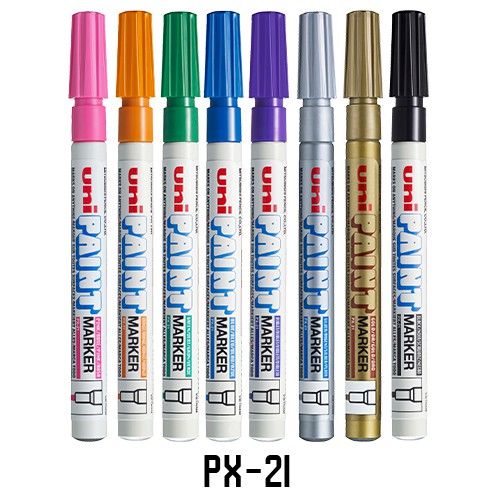 UNI PX-21 PAINT MARKER -ALL COLOR 0.8MM POINT / UNI / UNI MARKER / PAINT MARKER / PX-21 /