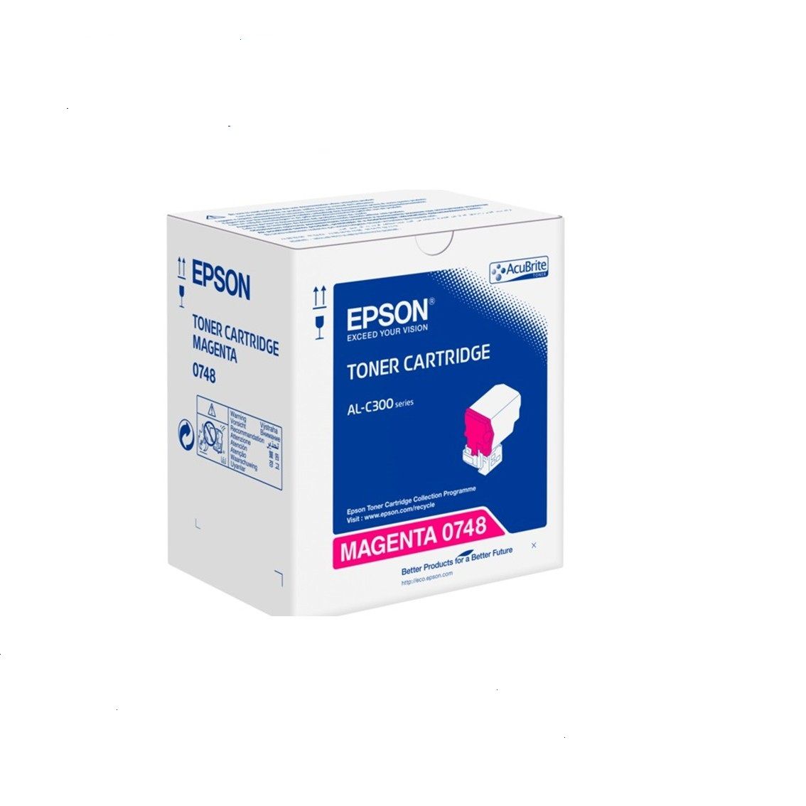 Genuine Malaysia Epson Warranty Epson - Epson C13S050748 Magenta Toner Cartridge