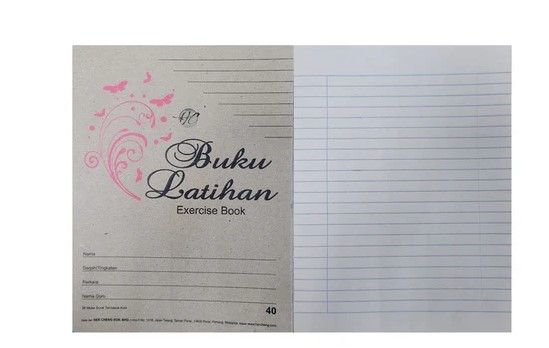 KRAFT EXERCISE BOOK 40PGS