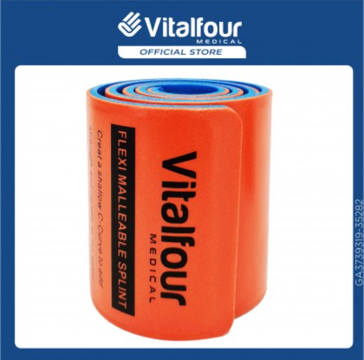 VITALFOUR MALLEABLE SPLINT FOR HAND AND LEG (SIZE: 91CM X 11CM)