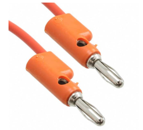 Fluke PATCH B-24-3 Banana Plug Patch Cord (orange)
