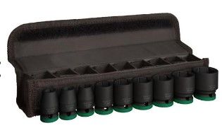BOSCH PRO IMPACT SOCKET SET, 1/2", STANDARD, 9 PCS (2608003038)