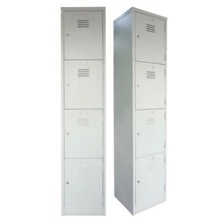 OEM 4 Compartment Steel Metal Locker