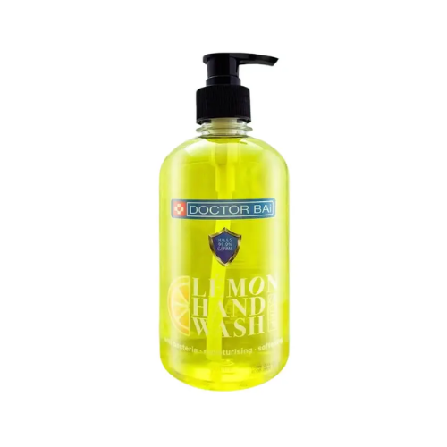 Doctor BAi Antibacterial Liquid Hand Wash 500ml - Lemon (12 x 500ml)