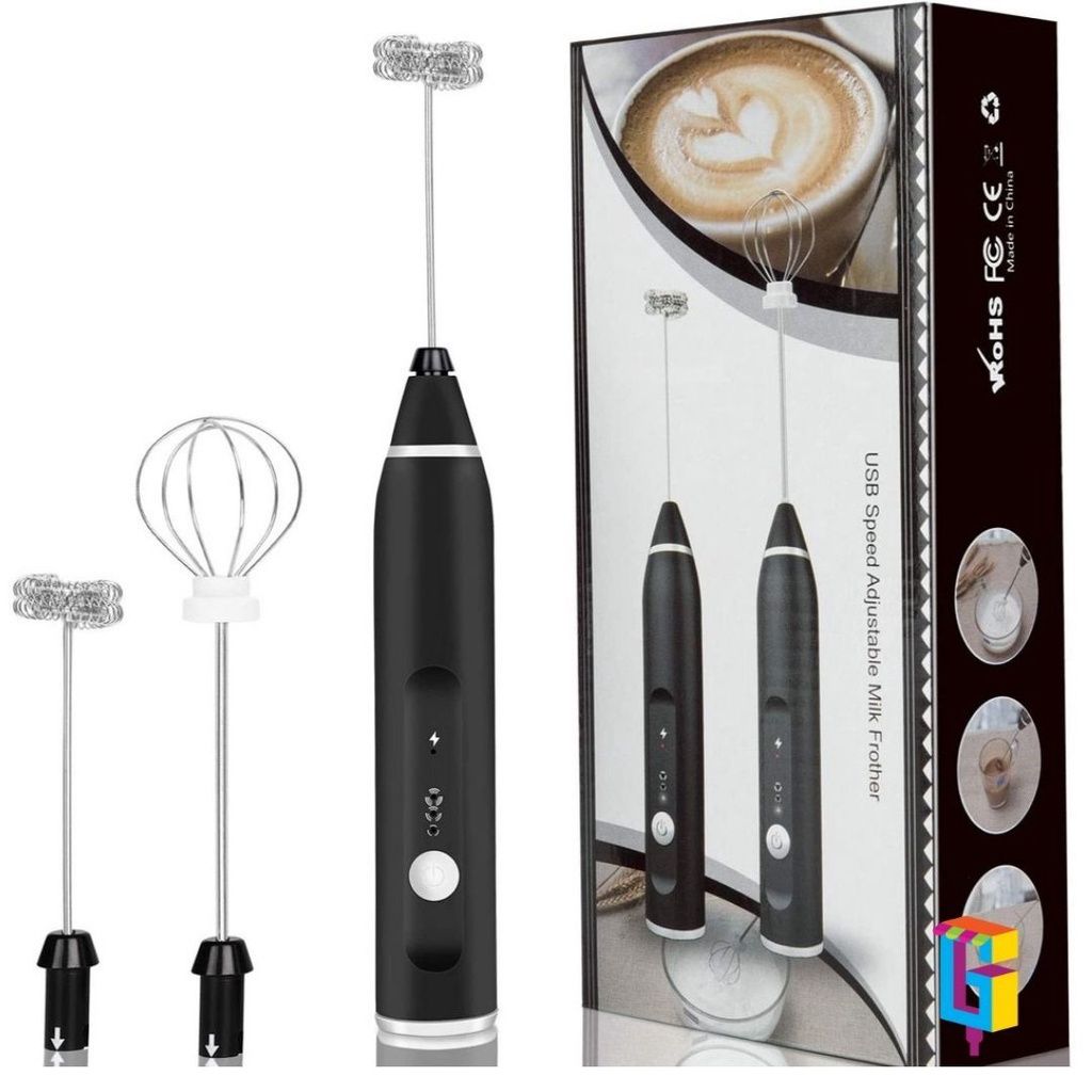 usb speed adjustable milk frother