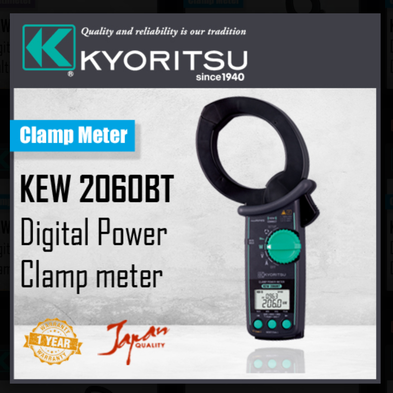 KYORITSU 2060BT CLAMP POWER