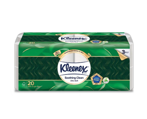 4x20x190s Kleenex BT U/Soft Scent 3ply (90713S)