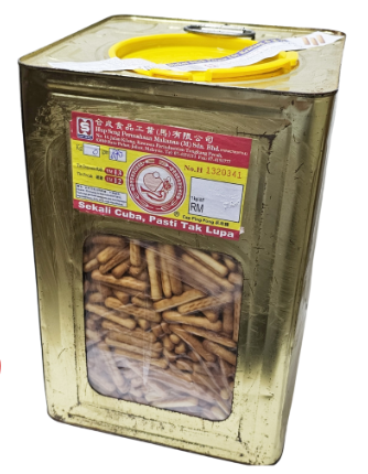 BISCUIT JEJARI KENTANG (POTATO STICK) TIN 3KG