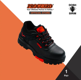 PROGUARD HUENITE LOW-CUT SAFETY SHOE ( HNT81101) - DOSH & SIRIM APPROVAL