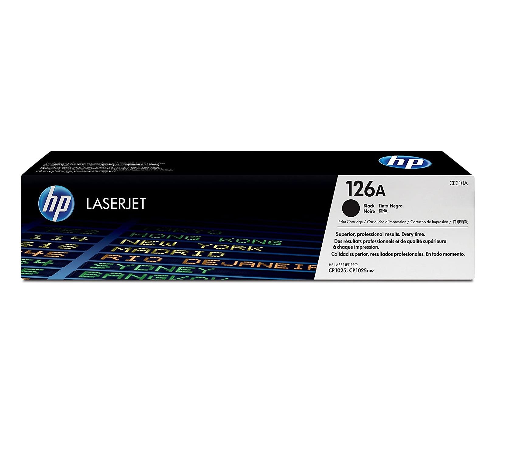 Genius Malaysia HP Products - HP CE310A 126A Black Original LaserJet Toner Cartridge