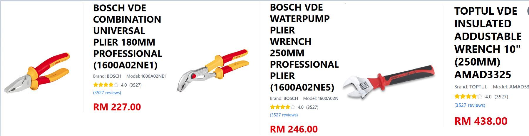 TNB_VDE INSULATED HAND TOOLS CERTIFIED UP TO 1,000 volts according to DIN EN/IEC 60900