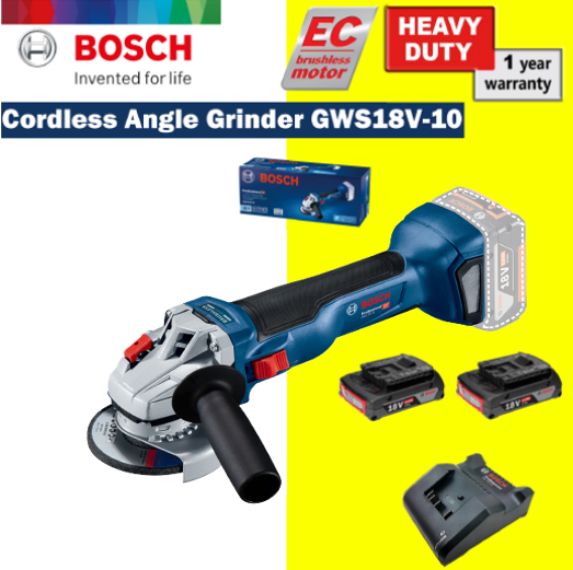 Bosch GWS Cordless Angle Grinder Set (18V) [Combo Set]