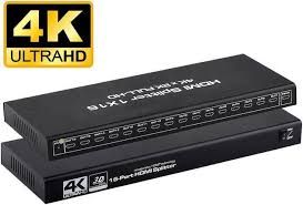 HDMI Splitter 1x16 4k 60hz Duplicate 1 Input to 16