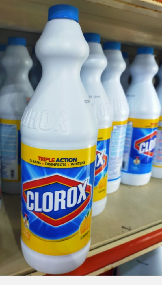 Clorox Ocha Clorox Triple action 8clean + Disinfect+ whitens 1 liter (Lemon)