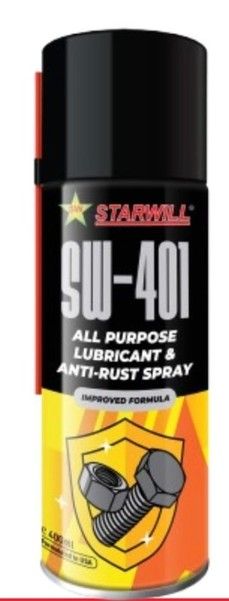 STARWILL Black Hardware Anti Rust Spray Rust Remover Spray Anti Karat Spray Lubriant Spray Wd40 Anti Rust W40 Spray Hilangkan Karat Penganggal Karat Automotive Automotive Car