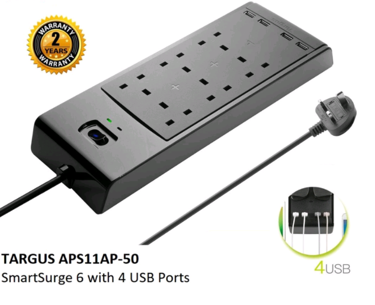 TARGUS APS11AP50 SMART 6 plug+4USB
