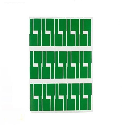 Cable Wire Label Sticker Green