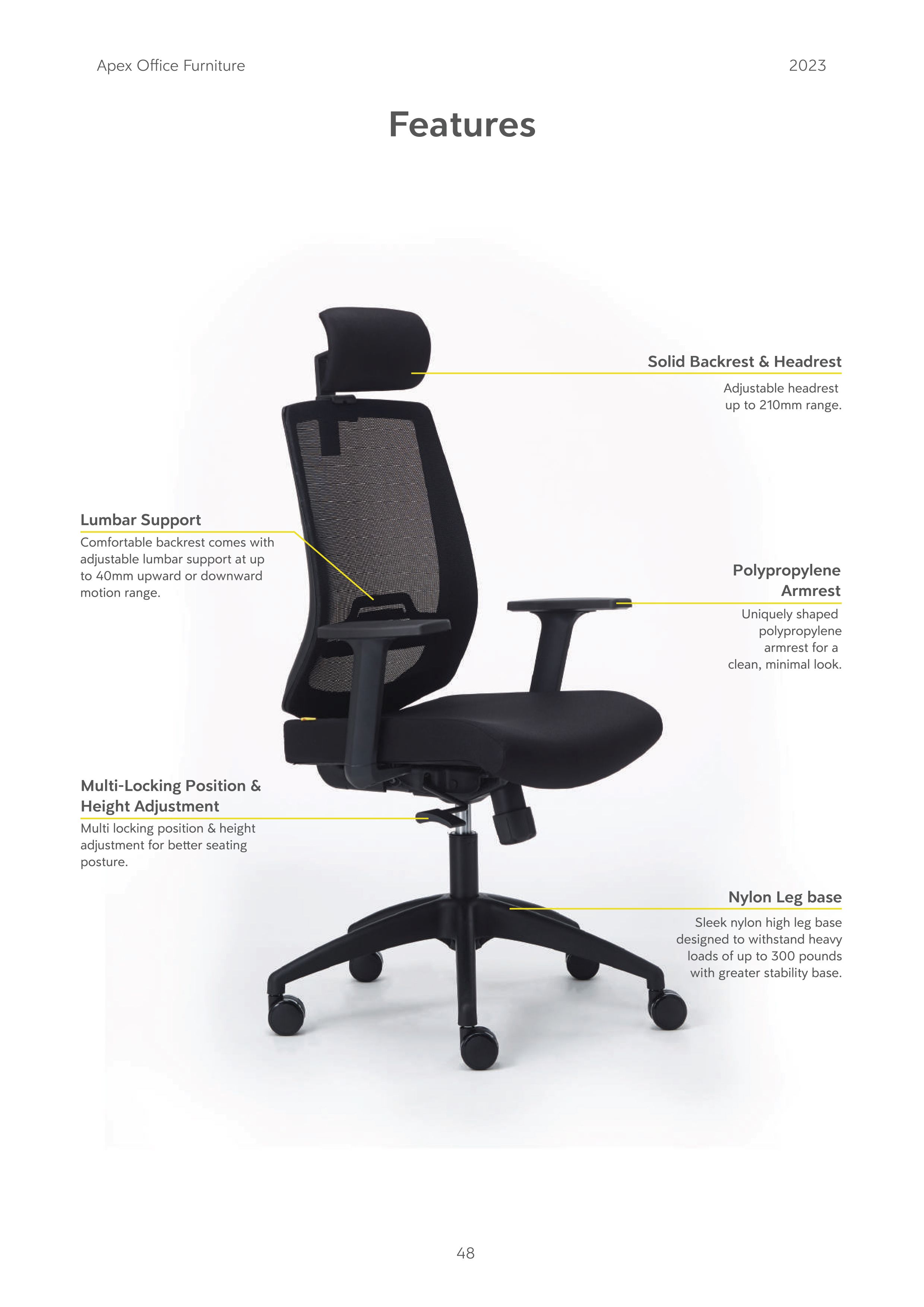Highback Mesh Chair