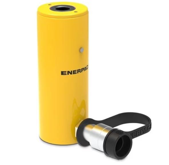 ENERPAC RCH302, 36.1 TON CAPACITY, 2.50 IN STROKE, SINGLE-ACTING, HOLLOW PLUNGER HYDRAULIC CYLINDER
