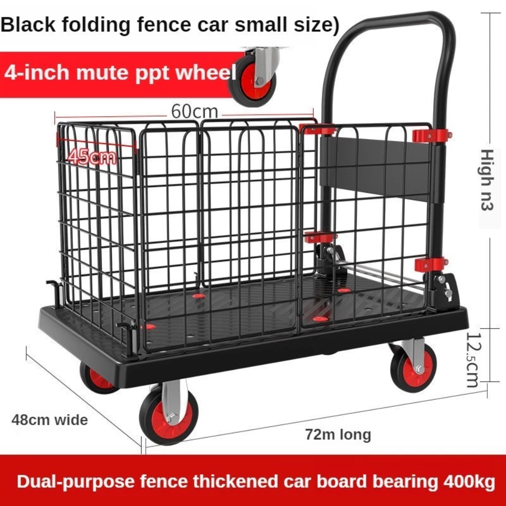 Folding Trolley With Fence
