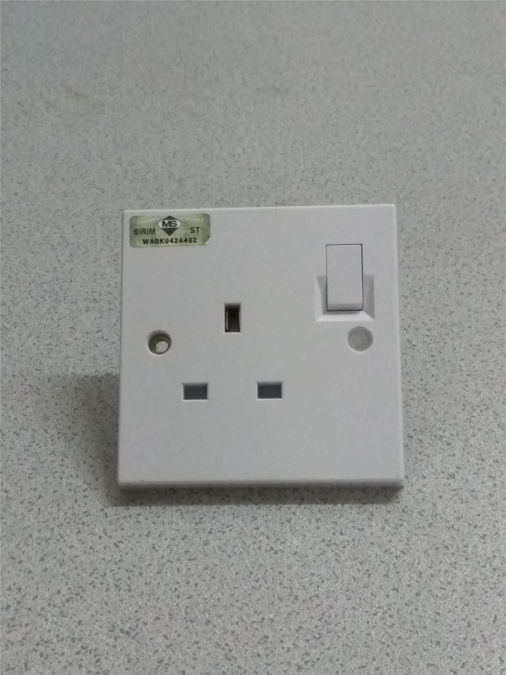 QP Socket 13A 1 Gang