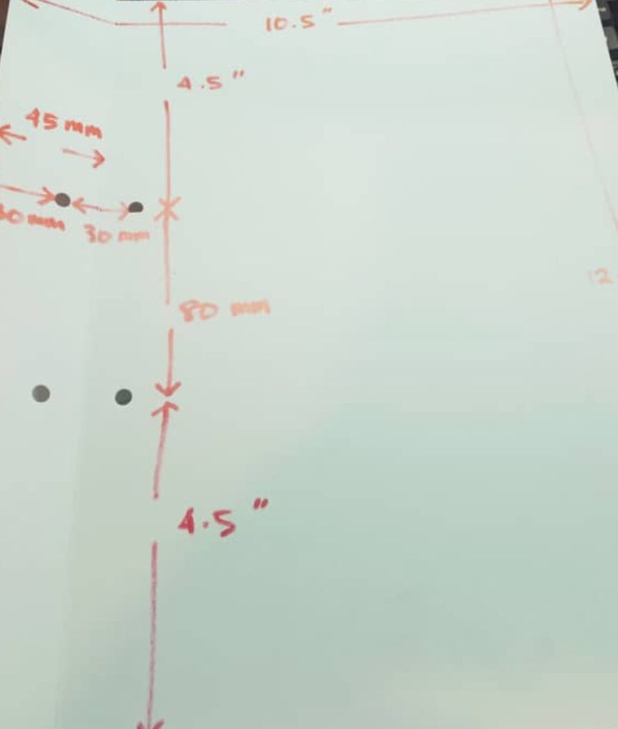 6 Sheet Card 10.5X12 With Scoring/ 1Pck (50Pcs)