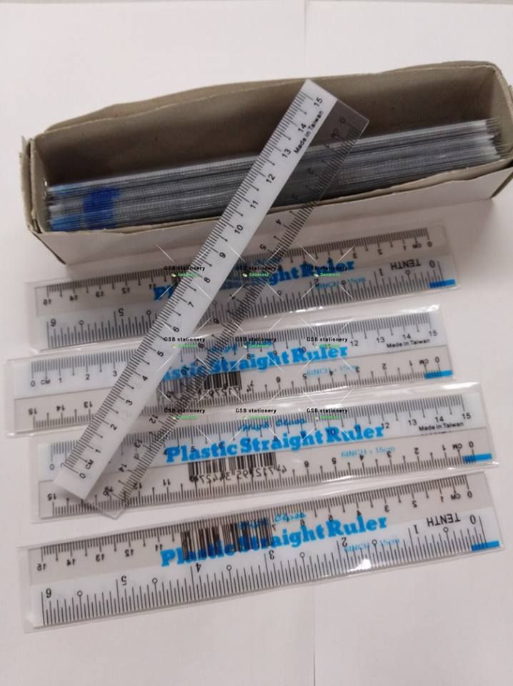 Plastic Ruler 6"