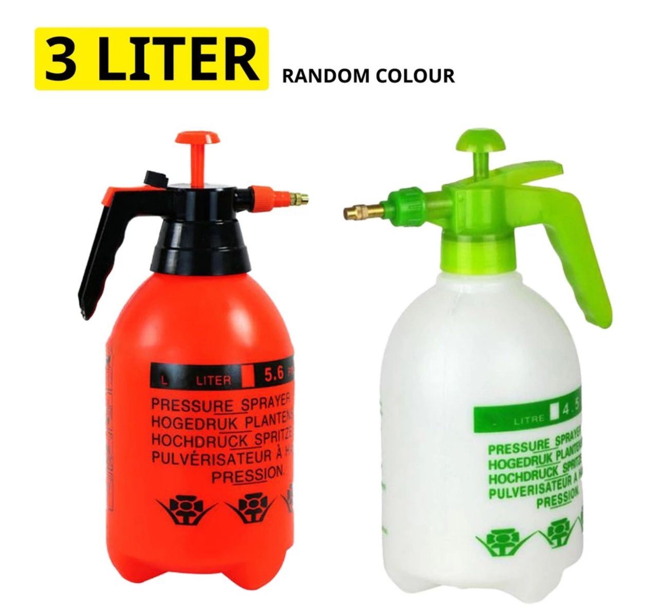 Pump Spray GARDEN PUMP PRESSURE SPRAYER (RANDOM COLOUR)