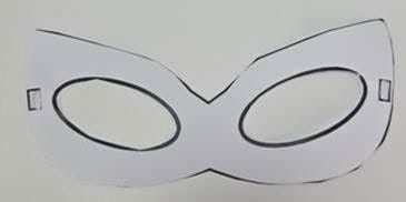 Printed Mask Art Card