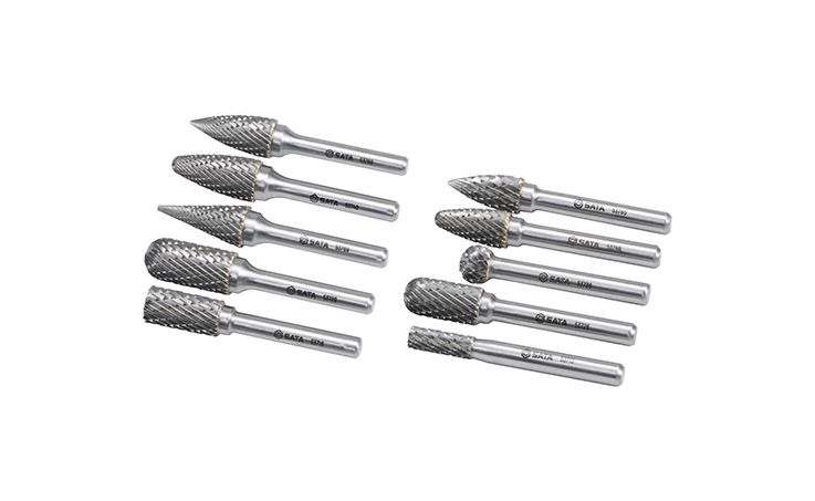 Sata 10Pc. Cross cut burrs set