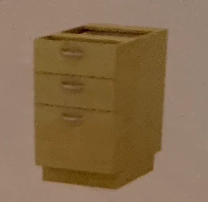 FIXED PEDESTAL 2D1F (W/O TOP)