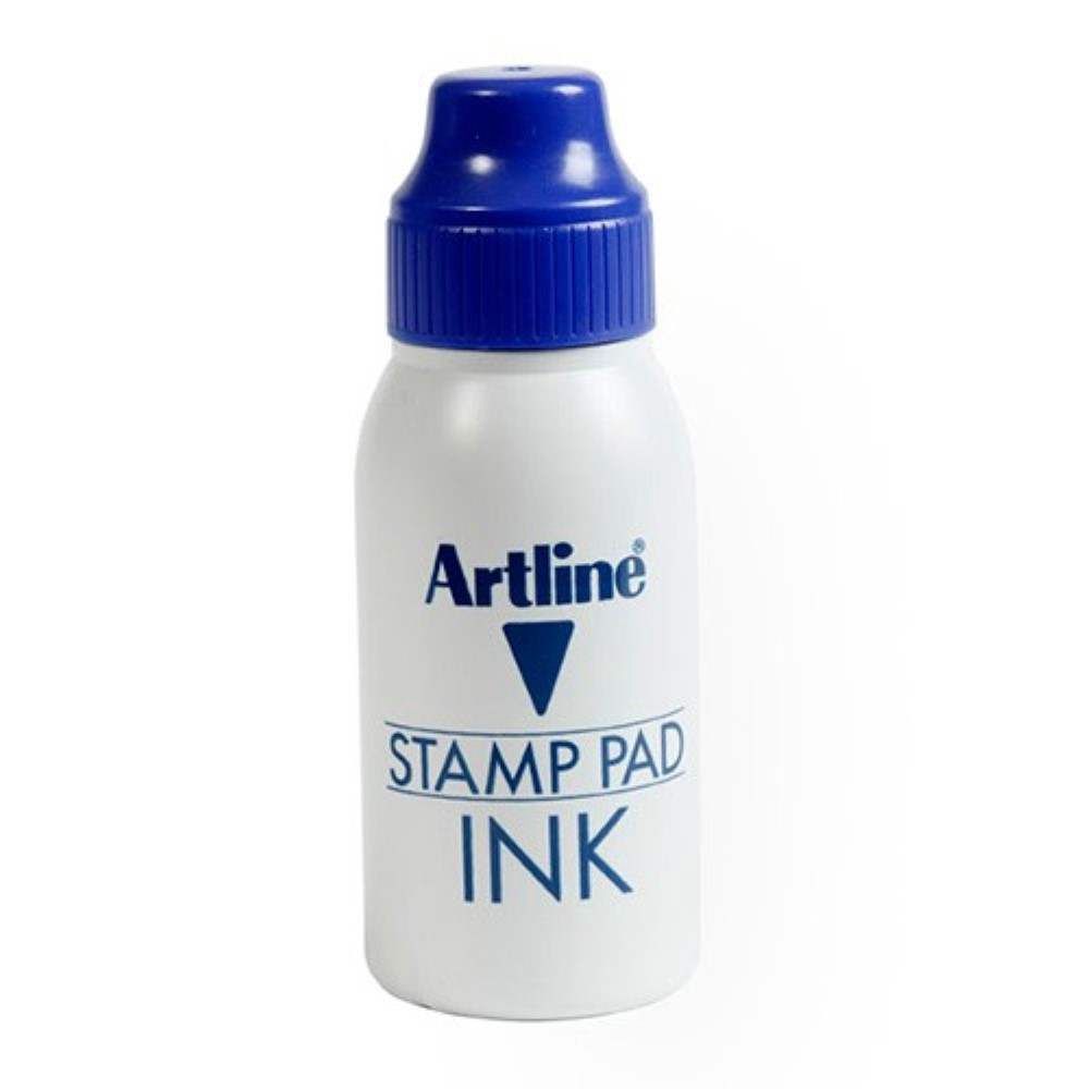 INK STAMP PAD BIRU