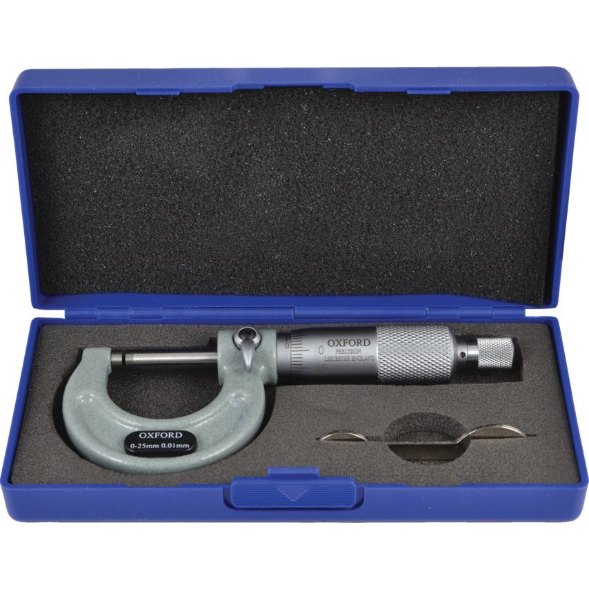 Oxford 0-25mm EXTERNAL MICROMETER