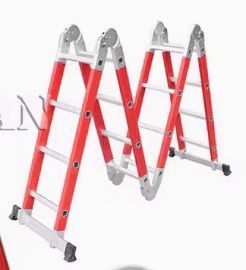 Fiberglass Heavy Duty 12 Step 3.5 Meter Multipurpose Ladder ( FAZ-4X3 )