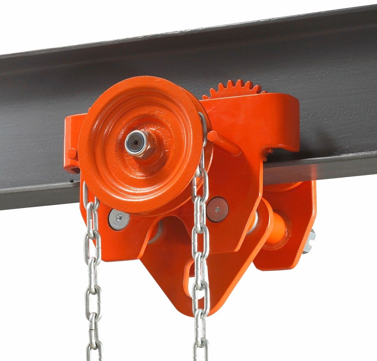 AKITA 10T HEAVY DUTY DROP STOP TWO SHAFTS GEAR TROLLEY